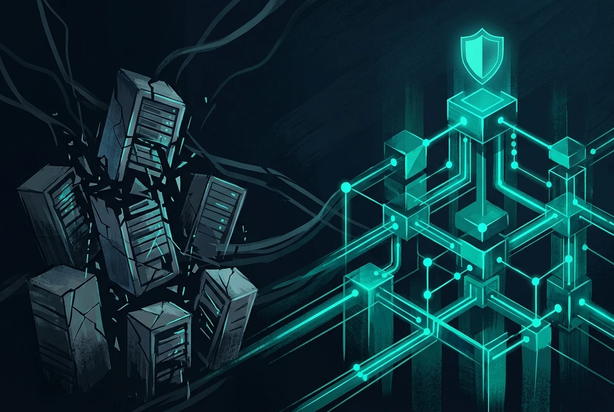 Illustration: infrastructure and resilience — Shopify Banned Your Peptide Store?